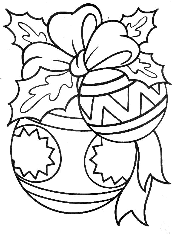 Bombki i ozdoby Świąteczne kolorowanki